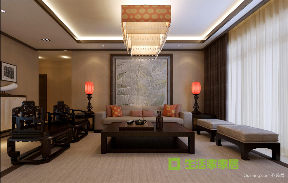 170平米现代简约风 六安齐装网打造通透舒适的品质之家